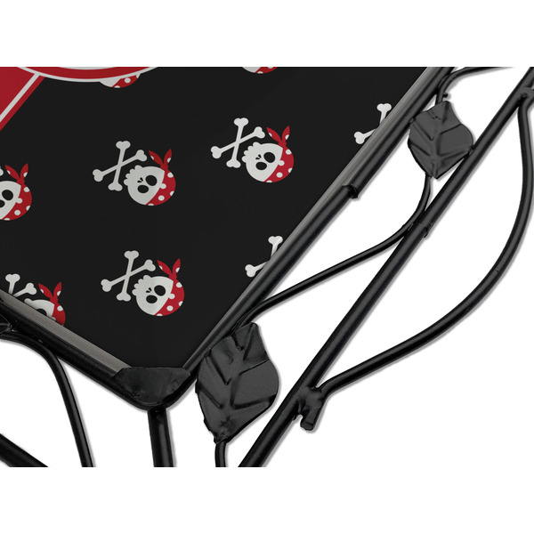 Pirate & Stripes Square Trivet - Detail