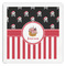 Pirate & Stripes Paper Dinner Napkins (Personalized)
