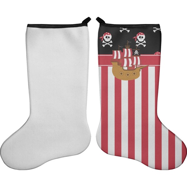 Pirate & Stripes Stocking - Single-Sided - Approval