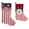 Pirate & Stripes Stockings - Side by Side compare