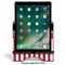 Pirate & Stripes Stylized Tablet Stand - Front with ipad