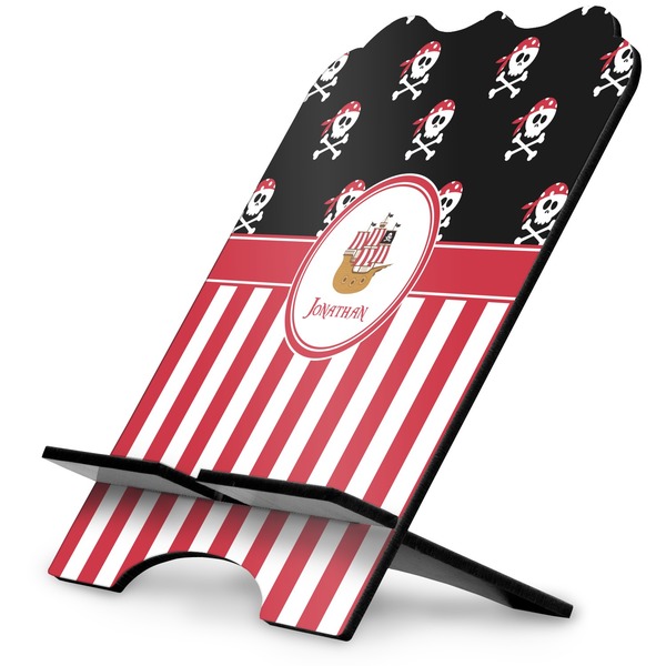 Custom Pirate & Stripes Stylized Tablet Stand (Personalized)