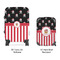 Pirate & Stripes Suitcase Set 4 - APPROVAL