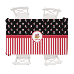 Pirate & Stripes Tablecloth - 58"x102" (Personalized)