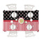 Pirate & Stripes Tablecloths (58"x102") - TOP VIEW