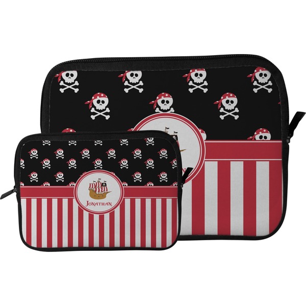 Pirate & Stripes Tablet Sleeve (Size Comparison)