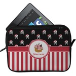 Pirate & Stripes Tablet Case / Sleeve (Personalized)