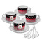 Pirate & Stripes Tea Cup - Set of 4