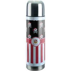 Pirate & Stripes Stainless Steel Thermos (Personalized)