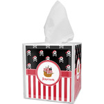 Pirate & Stripes Tissue Box Cover (Personalized)