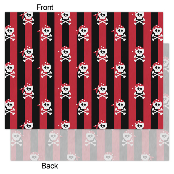 Pirate & Stripes Tissue Paper - Heavyweight - Large - Front & Back
