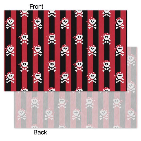 Pirate & Stripes Tissue Paper - Heavyweight - Small - Front & Back