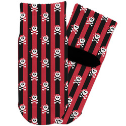 Pirate & Stripes Toddler Ankle Socks (Personalized)