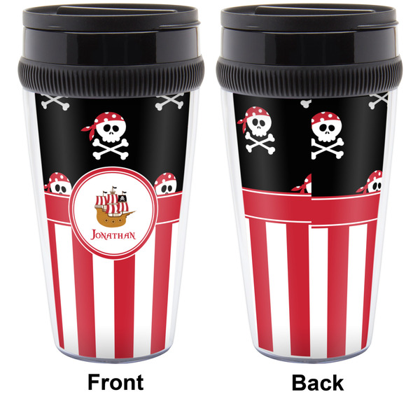 Pirate & Stripes Travel Mug Approval (Personalized)