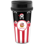 Pirate & Stripes Acrylic Travel Mug without Handle (Personalized)