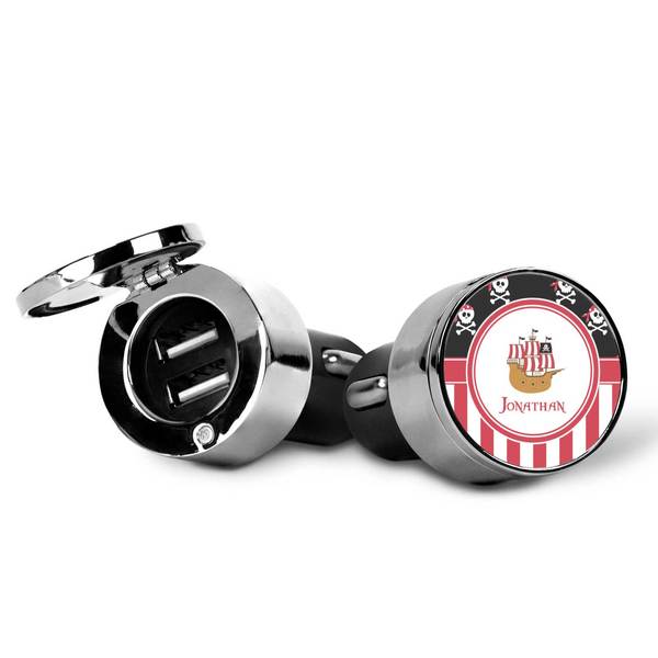 Pirate & Stripes USB Car Charger