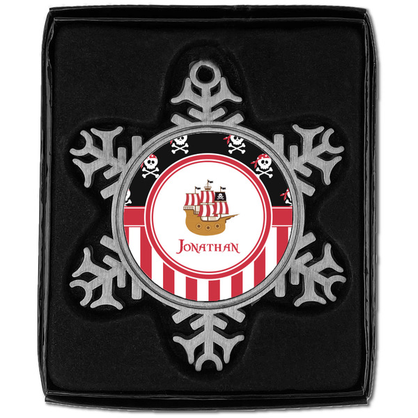 Pirate & Stripes Vintage Snowflake - In box