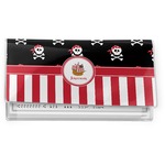 Pirate & Stripes Vinyl Checkbook Cover (Personalized)
