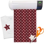 Pirate & Stripes Heat Transfer Vinyl Sheet (12"x18")