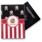 Pirate & Stripes Vinyl Passport Holder (Personalized)