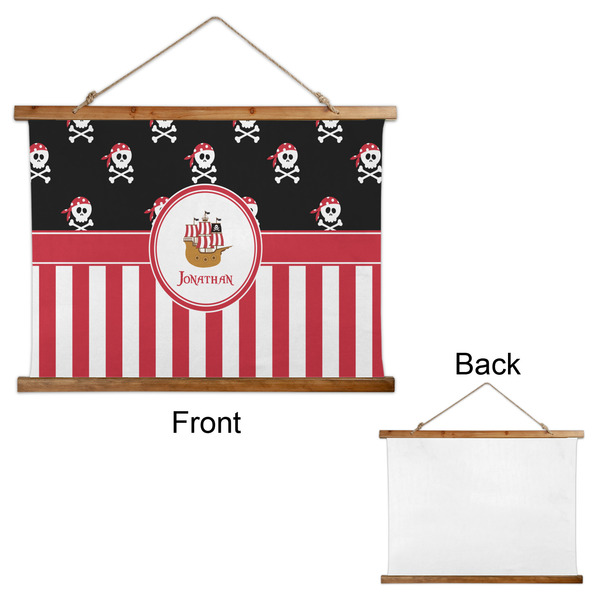 Pirate & Stripes Wall Hanging Tapestry - Landscape - APPROVAL