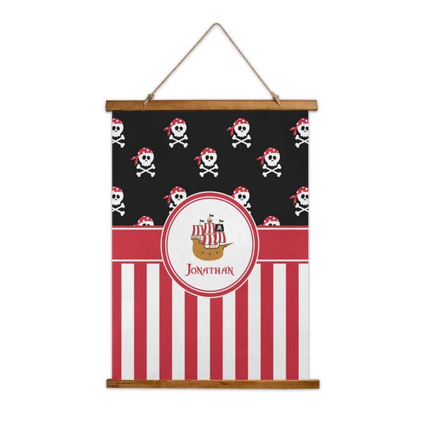 Custom Pirate & Stripes Wall Hanging Tapestry (Personalized)