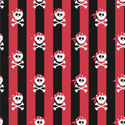 Pirate & Stripes Wallpaper & Surface Covering (Water Activated 24"x 24" Sample)