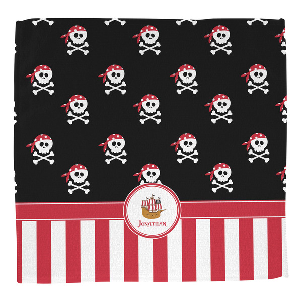 Pirate & Stripes Washcloth - Front - No Soap