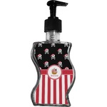 Pirate & Stripes Wave Bottle Soap / Lotion Dispenser (Personalized)