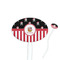 Pirate & Stripes Oval Plastic Stir Sticks (Personalized)