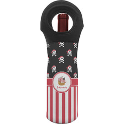 Pirate & Stripes Wine Tote Bag (Personalized)