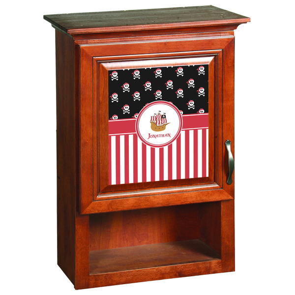 Pirate & Stripes Wooden Cabinet Decal (Medium)
