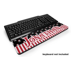 Pirate & Stripes Keyboard Wrist Rest (Personalized)