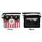 Pirate & Stripes Wristlet ID Cases - Front & Back