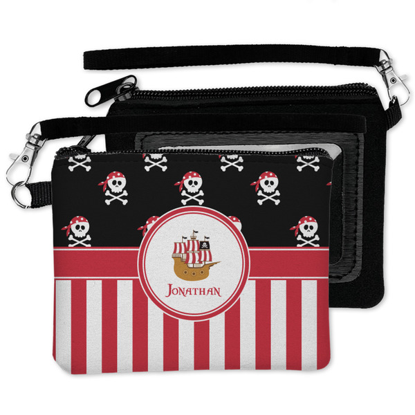 Pirate & Stripes Wristlet ID Cases - MAIN