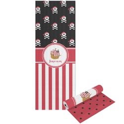 Pirate & Stripes Yoga Mat - Printed Front and Back (Personalized)