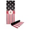 Pirate & Stripes Yoga Mat with Black Rubber Back Full Print View