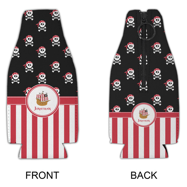 Pirate & Stripes Zipper Bottle Cooler - APPROVAL