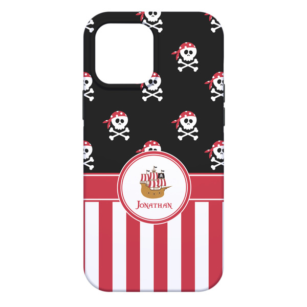 Pirate & Stripes iPhone 13 Pro Max Tough Case - Back