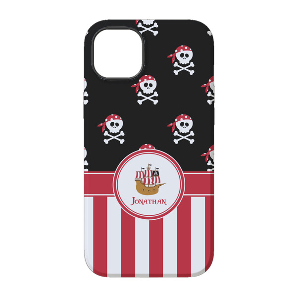 Pirate & Stripes iPhone 14 Pro Tough Case - Back
