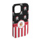 Pirate & Stripes iPhone Case - Rubber Lined - iPhone 15 (Personalized)