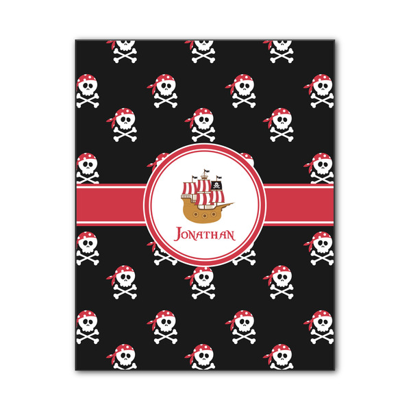 Custom Pirate Wood Print - 11x14 (Personalized)