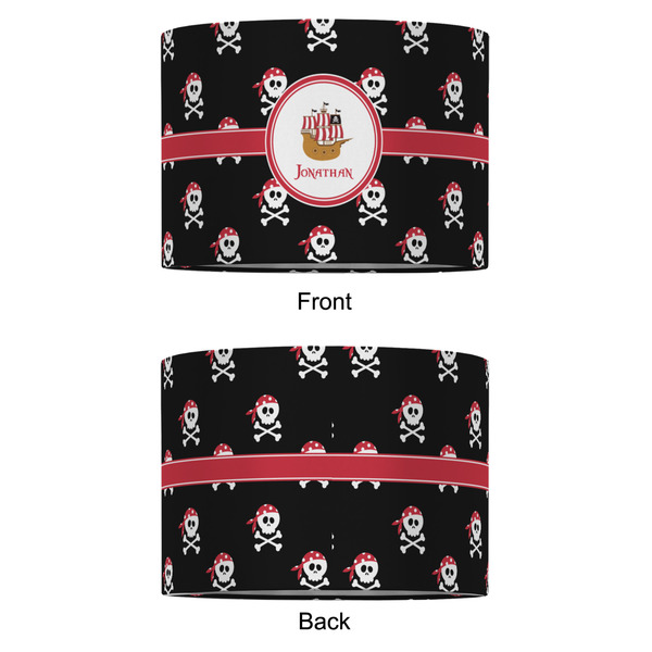 Pirate 12" Drum Lampshade - APPROVAL (Fabric)