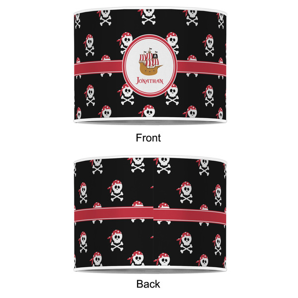 Pirate 12" Drum Lampshade - APPROVAL (Poly Film)
