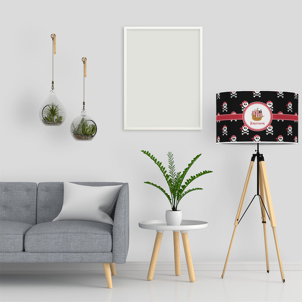 Pirate 12" Drum Lampshade - LIFESTYLE