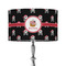 Pirate 12" Drum Lampshade - ON STAND (Fabric)