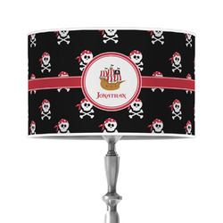 Pirate 12" Drum Lamp Shade - Poly-film (Personalized)