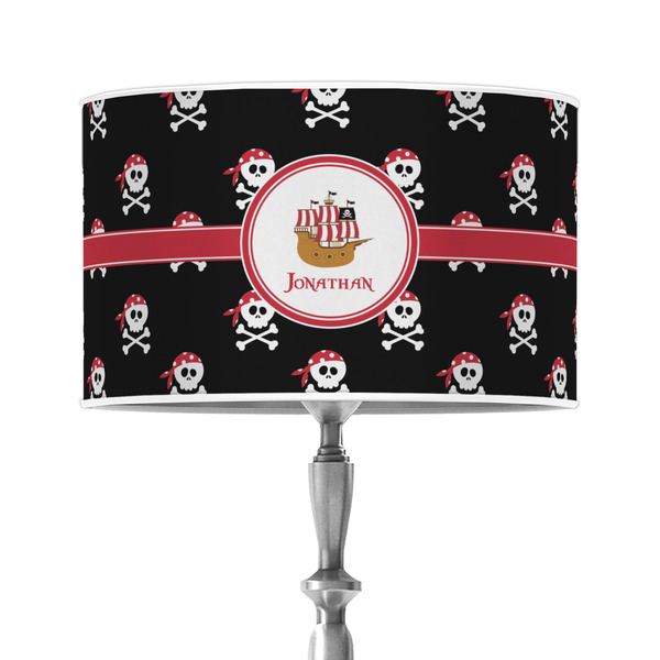 Custom Pirate 12" Drum Lamp Shade - Poly-film (Personalized)