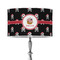 Pirate 12" Drum Lampshade - ON STAND (Poly Film)