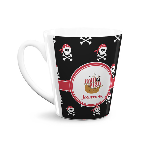 Pirate 12 Oz Latte Mug - Front